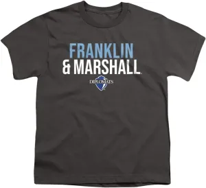 Franklin & Marshall College Official Stacked Youth Kids Boy/Girls T Shirt