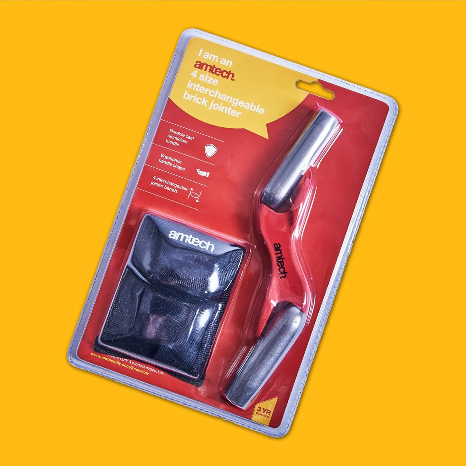 G1700 4-Size Interchangeable Brick Jointer with Nylon Pouch
