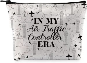 G2TUP Air Traffic Controller Gift My Air Traffic Controller Era Makeup Bag Aircraft Dispatcher Cosmetic Bag ATC gift (Air Traffic Controller MB)