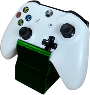 Gamepad Display Dock Stand for Microsoft Xbox Series X|S/Xbox One, Angled Minimalist Controller Holder Cradle, Compact Low‑Profile Joystick Base Organizer (Gray)