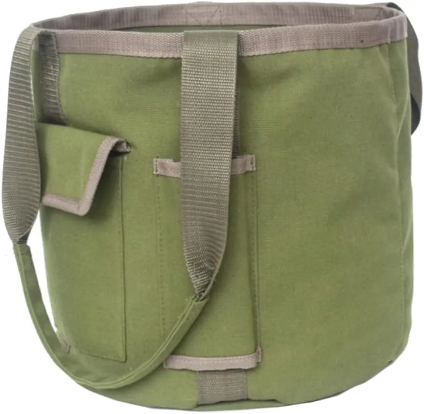 Garden Tool Bags Canvas Large Capacity Waterproof Canvas Tool Bag Storage for Gardening Tools