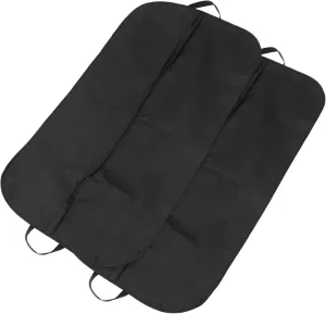 Garment Bag That Turns into Duffle 2pcs Non-woven Fabric Suit Cover Formal Dress Storage Bag Zipper