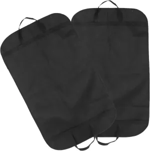 Garment Bag Turns into Duffle Bag 2pcs Non-woven Fabric Suit Cover Formal Dress Zipper