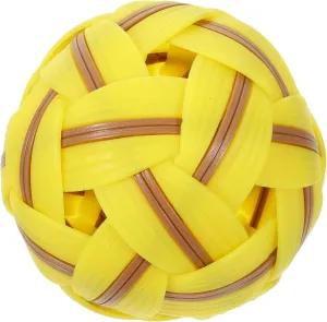 Garneck Plastic Sports Woven Football for Includes Net Bag for Plastic Construction Adults Versatile Soccer Decor