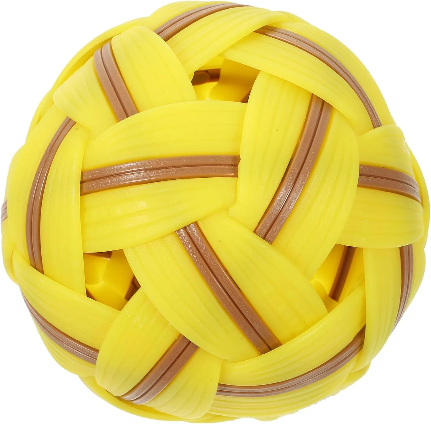 Garneck Plastic Sports Woven Football for Includes Net Bag for Plastic Construction Adults Versatile Soccer Decor