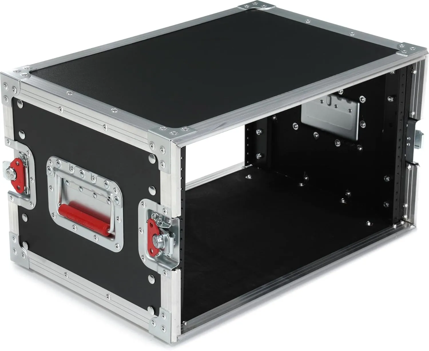Gator cases G-TOUR Shallow Audio Road Rack with Heavy-Duty Tour Grade Hardware; 15" Rackable Depth, 6U (G-TOUR EFX6U)