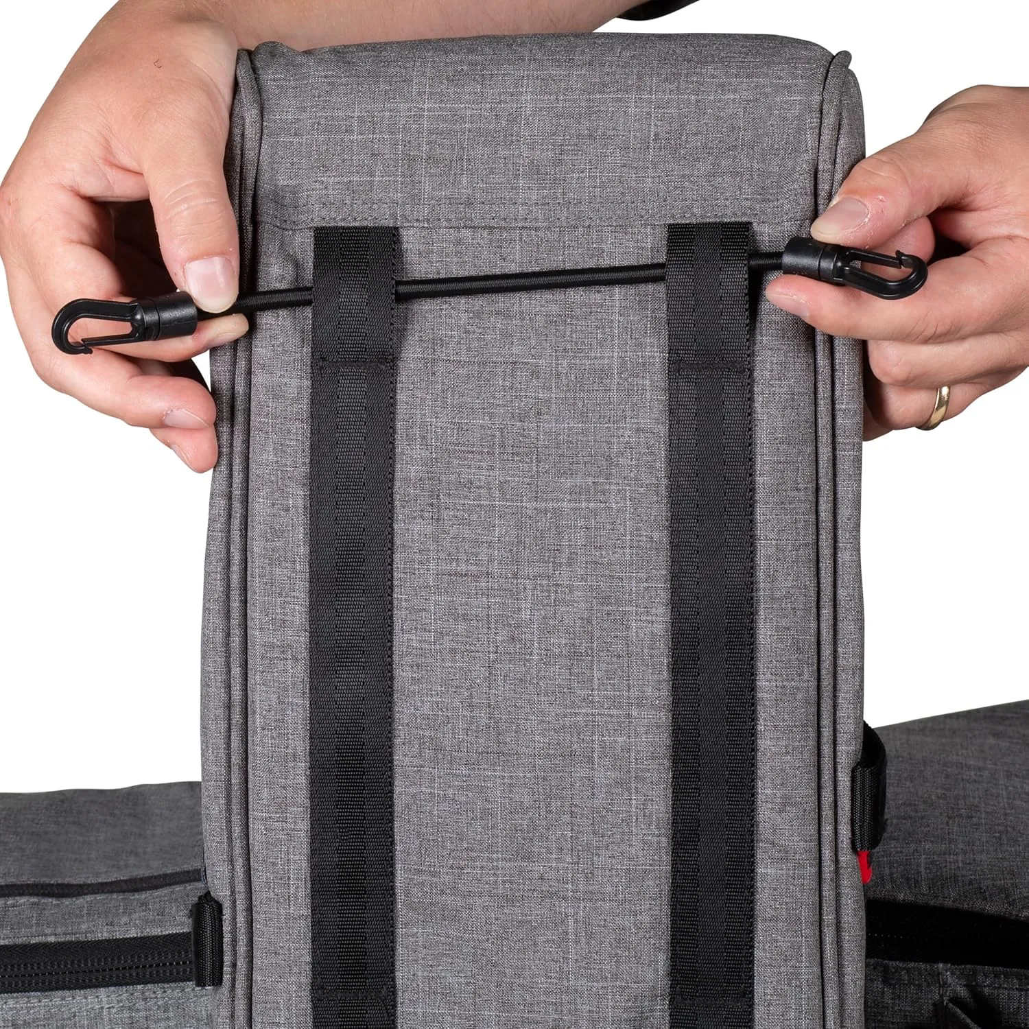 Gator Cases Transit Series Add-On Accessory Gear Bag, Grey Exterior (GT-1407-GRY)