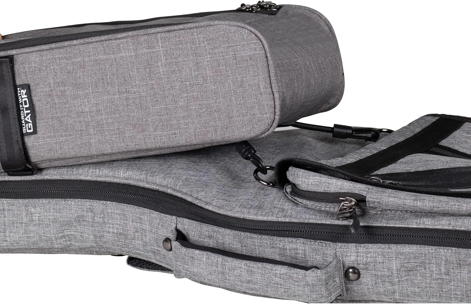Gator Cases Transit Series Add-On Accessory Gear Bag, Grey Exterior (GT-1407-GRY)