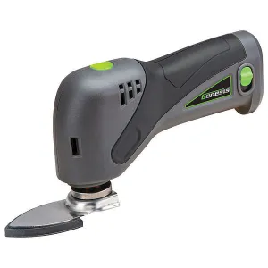 Genesis GLMT08B 8-Volt Li-Ion Cordless Oscillating Tool with Battery Pack, Charg