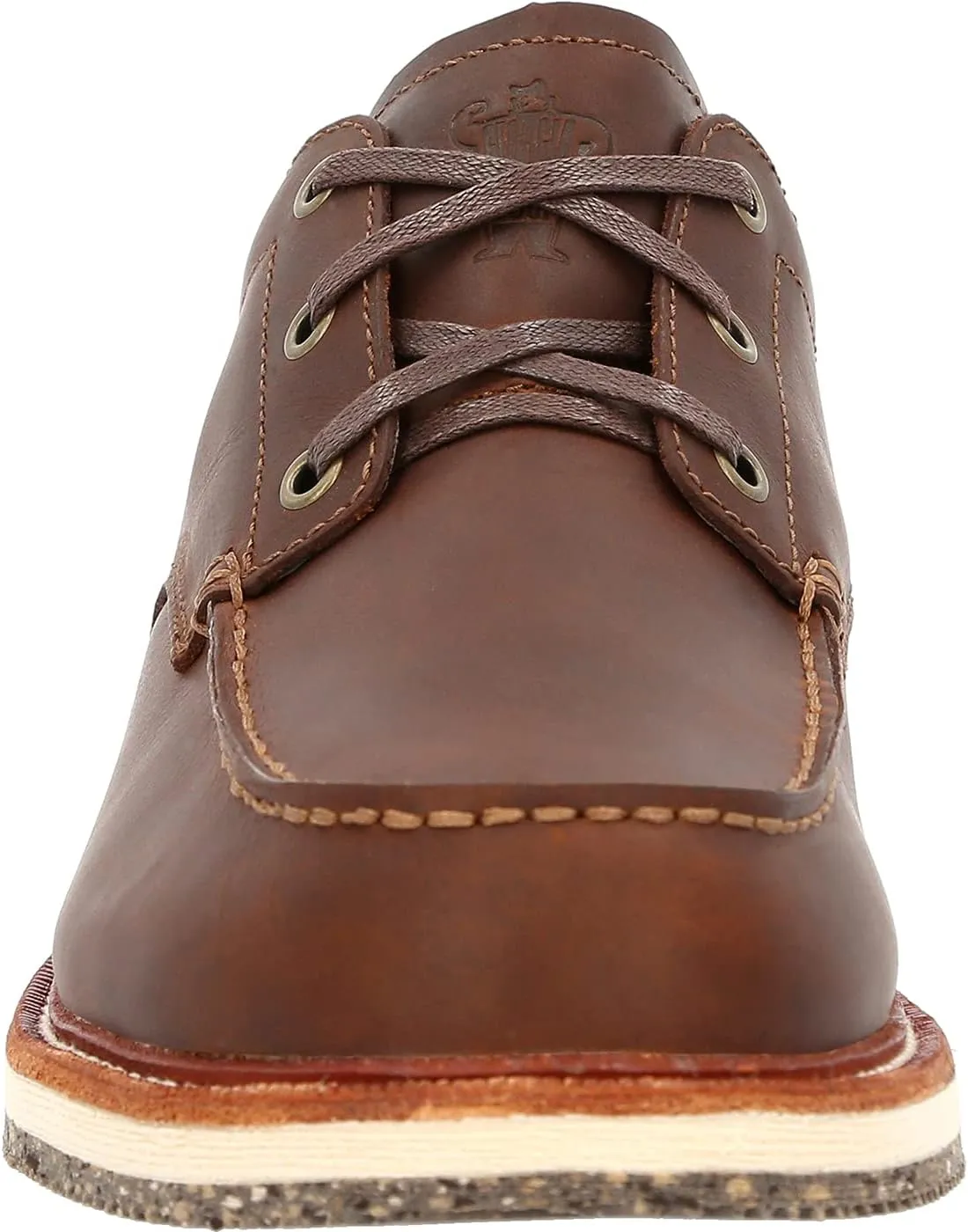 Georgia Boot Mens Small Batch Lace Up Casual Shoes - Brown