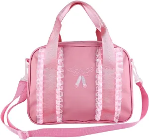 Girls Ballet Bag, Girls Ballet Dance Kids handbag Single Shoulder Sports Zipper Bag Tote