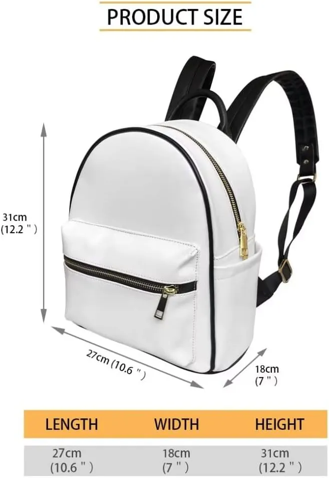 GLENLCWE 2Piece Cartoon Pig Leather Backpack and Purse for Women Girls Pink Mini Backpack Rucksack Leather Wallet Long Clutch Anti Theft for Travel Causal Work