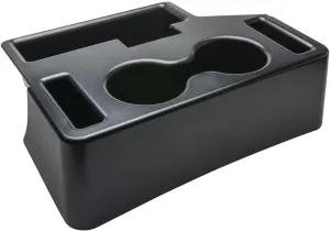 GlowShift Cup Holder Add-On Center Console Attachment Compatible with Dodge Ram 1500 2500 3500 Cummins 1994-1997 - ABS Plastic - Easy Installation - No Factory Modifications Required