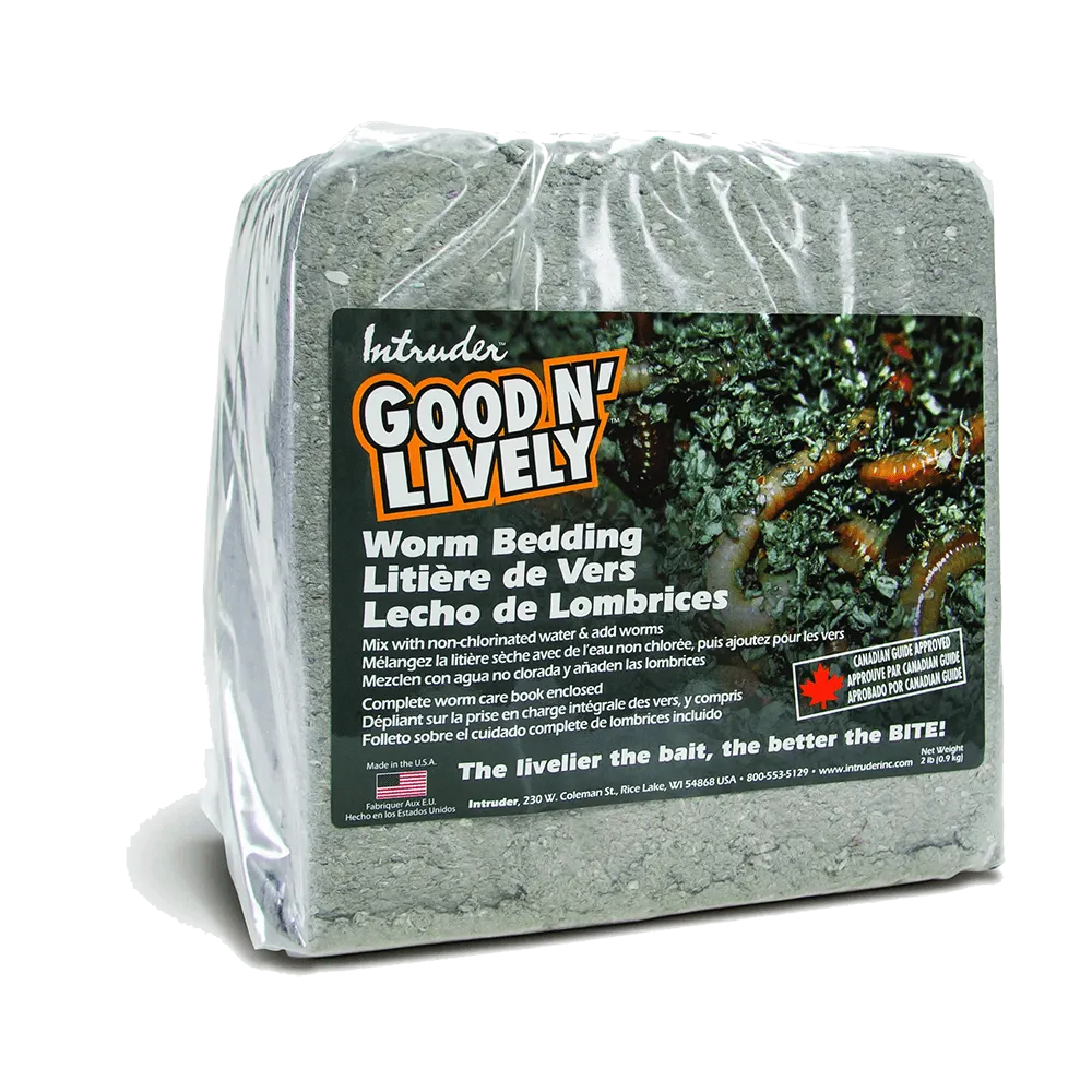 GOOD N' LIVELY WORM BEDDING - 2lb