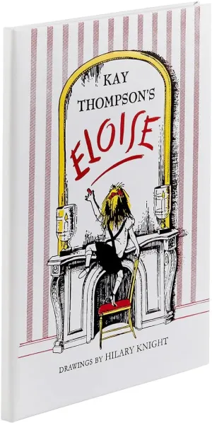 Graphic Image Eloise in White Bonded Leather, Bound By Hand in the USA (8" x 11.1" - 68 Pages)