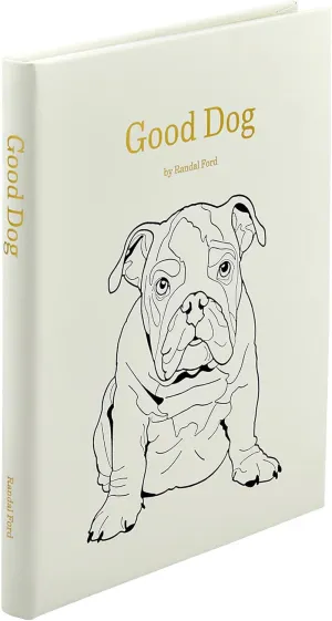 Graphic image Good Dog: Celebrating Our Cherished Companions in Randal Ford's Heartwarming Portraits | Illustrated and Detailed, Hardcover Handbound in Ivory Bonded Leather in The USA (8.83" x 11.13" - 208 Pages)