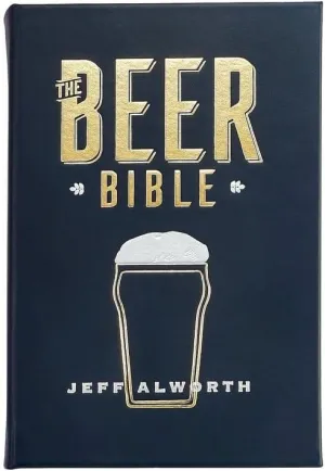 Graphic Image The Beer Bible in Blue Bonded Leather Edition -