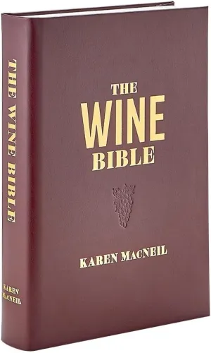 Graphic Image The Wine Bible in Luxe Burgundy Leather (tm) -