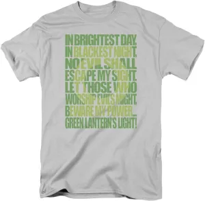 Green Lantern - Green Lantern Oath T-Shirt Size L