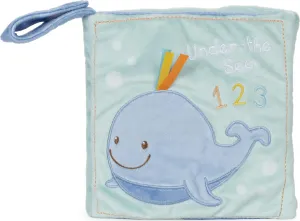 GUND Baby Sleepy Seas 123 Whale Soft Book Plush Stuffed Sensory Stimulating Toy, 8"