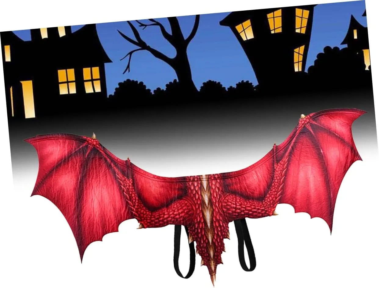 Halloween Prank Props Halloween Bat Wings Womens Devil Costume Mechanic Accessories Kids Costume Girl