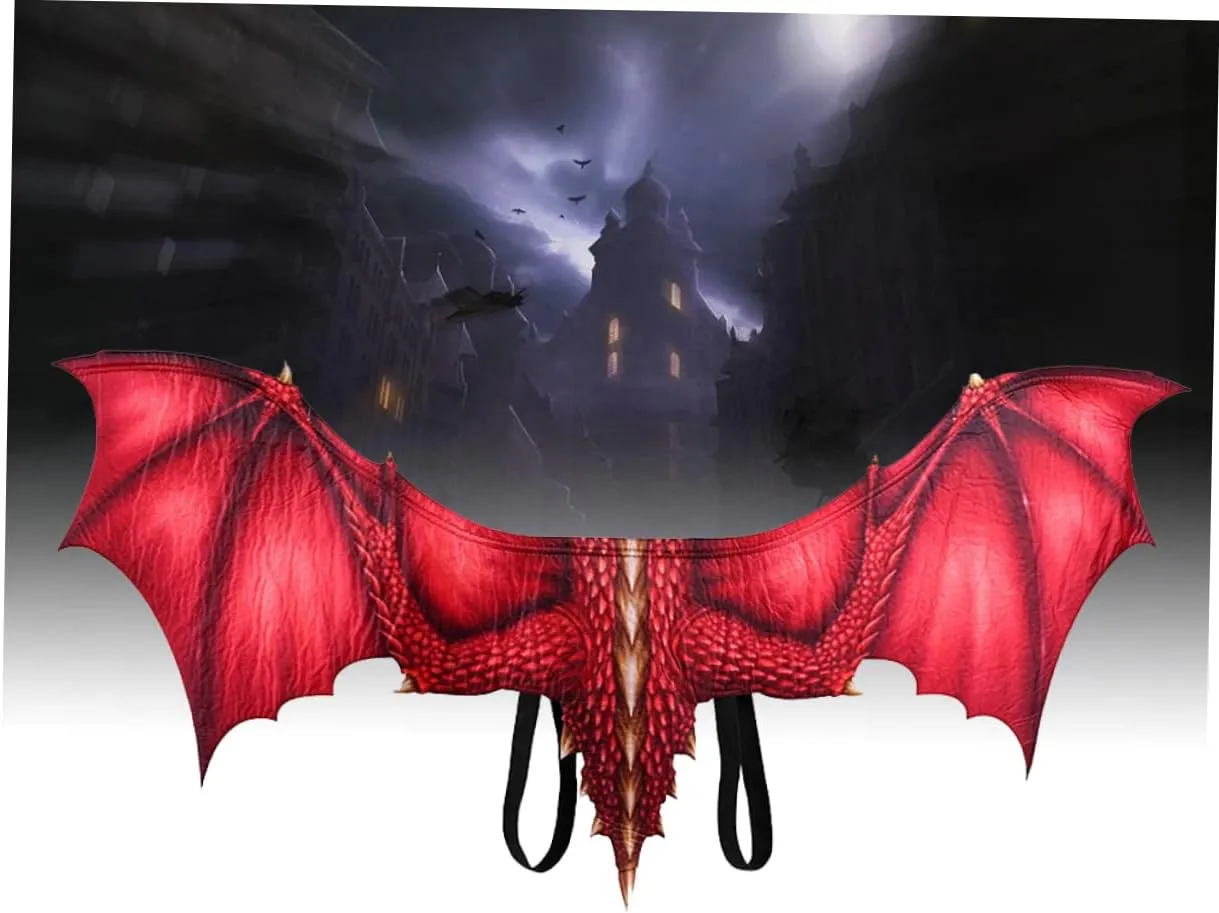 Halloween Prank Props Halloween Bat Wings Womens Devil Costume Mechanic Accessories Kids Costume Girl