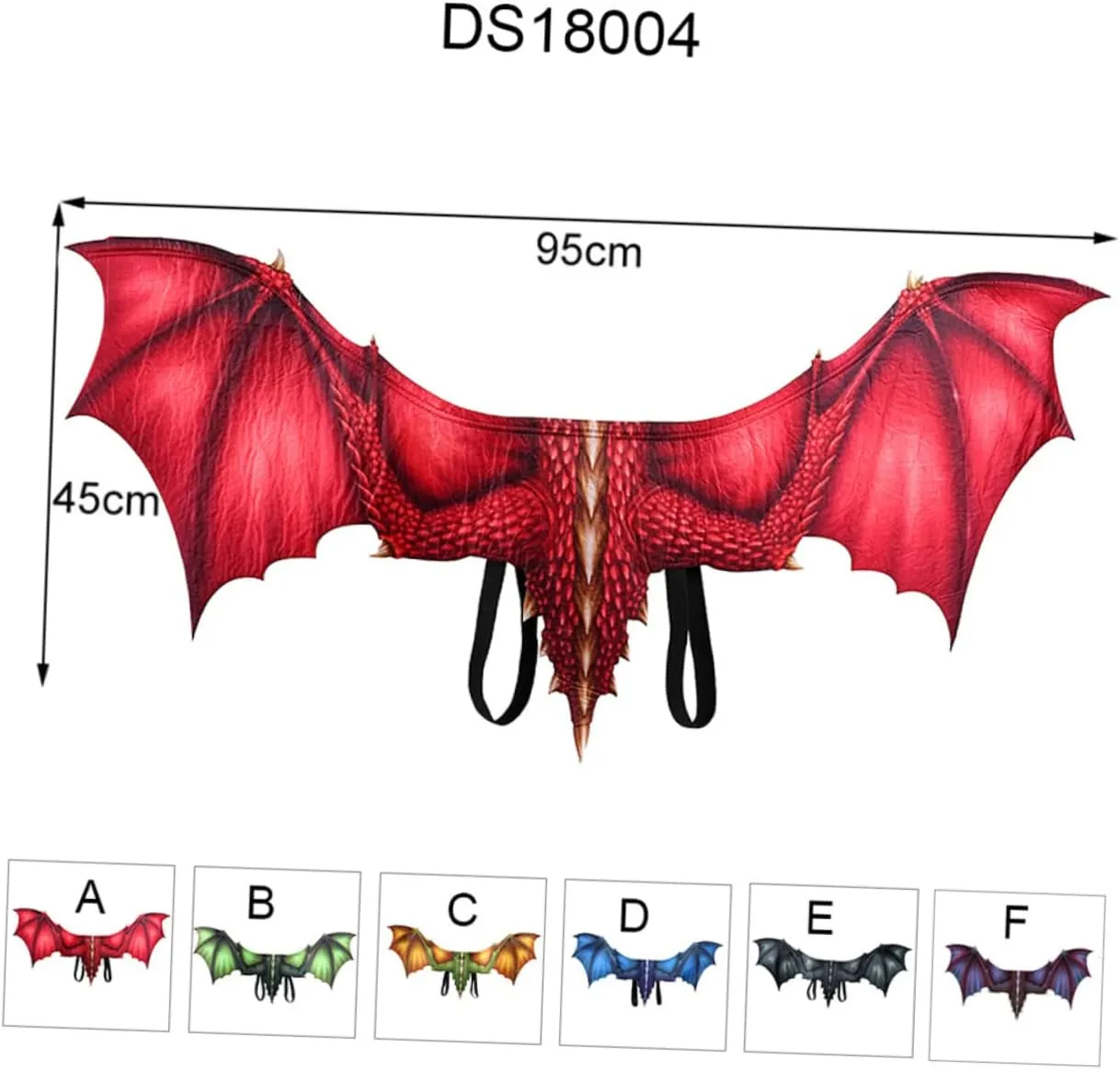 Halloween Prank Props Halloween Bat Wings Womens Devil Costume Mechanic Accessories Kids Costume Girl
