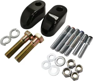 Handlebar Riser Adapters/Extensions - Black BA-7416-01B