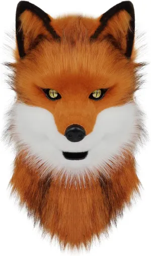 HAOAN Furry Dog Mask Animal Wolf Full Head for Halloween Fancy Dress Party Cosplay Costume Women Men