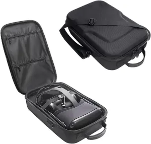Hard Carrying Case for Oculus Quest 2 & Quest VR Headset, Black, Unisex, Sporty-Functional, Hand & Shoulder Strap