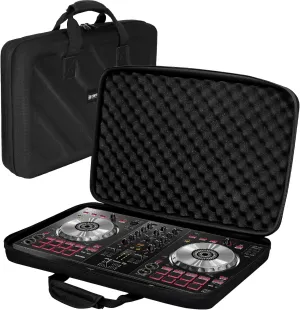 Hard Case Compatible with Pioneer DJ Controller DDJ-FLX4/DDJ-400/DDJ-SB2/DDJ-200/DDJ-SB3/DDJ-RB Protective Carrying Storage Bag,Black(S-20.8 x 14.5 x 3.5 Inch)