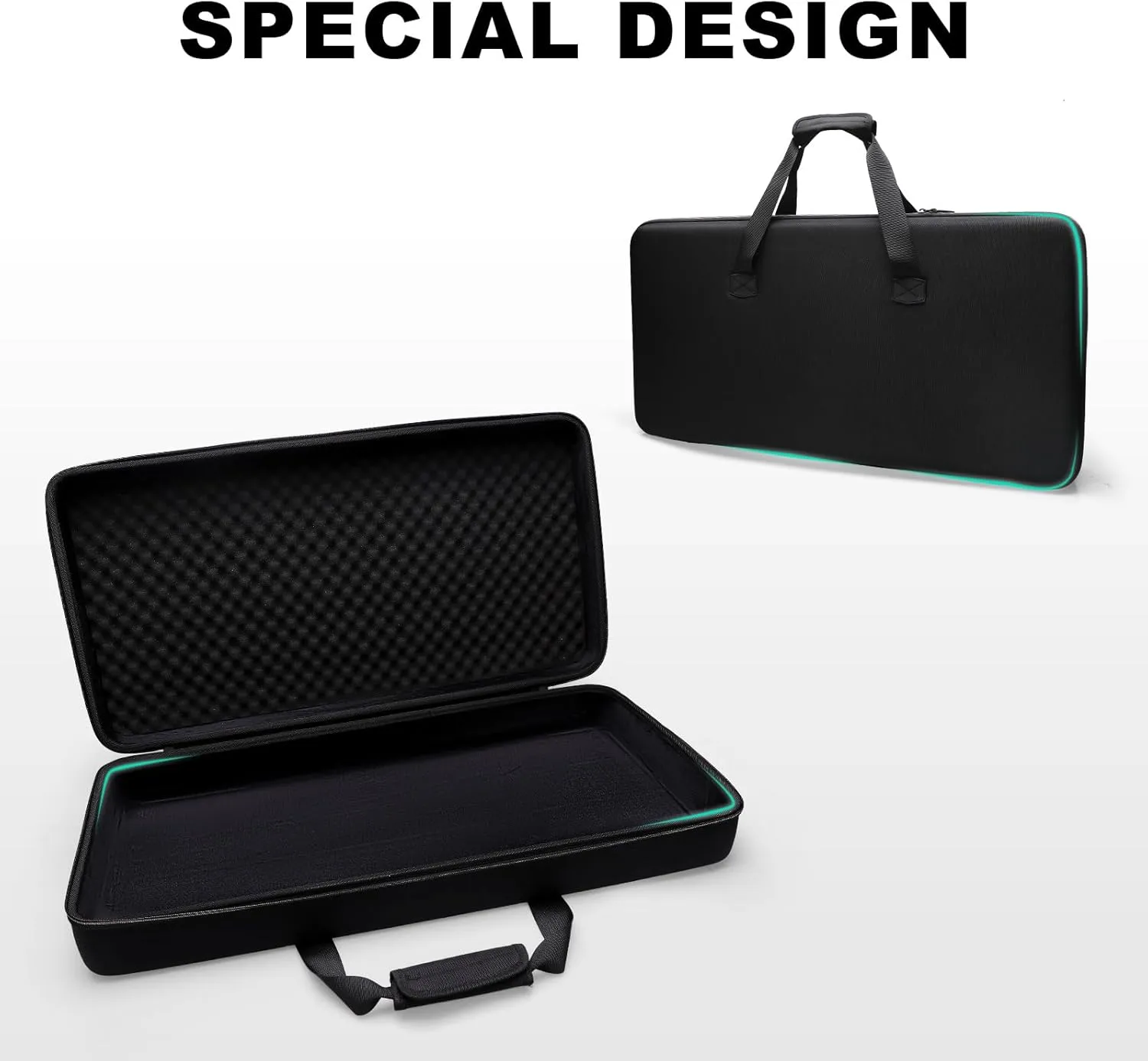 Hard Case Compatible with RANE ONE/Pioneer DDJ-SX/SX2/SX3 DJ Set and DJ Controller - Storage Carrying Bag Black
