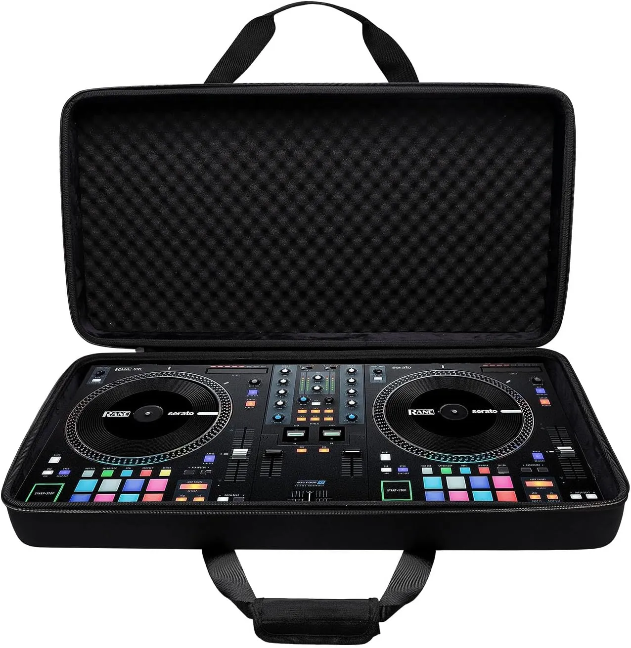 Hard Case Compatible with RANE ONE/Pioneer DDJ-SX/SX2/SX3 DJ Set and DJ Controller - Storage Carrying Bag Black