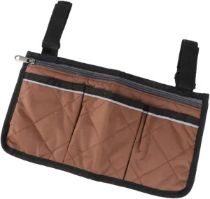 HEALLILY Wheelchair Storage Bag Side Pockets Sub-Woven Fabric The Side