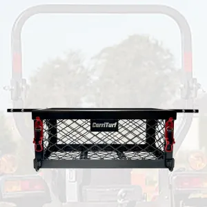 Heavy Duty Tractor Tool Box Universal-Fitting Tractor Tool Tray Accessories with 24x10x10in Tractor Basket Attachment - Fit for John Deere/Kubota Tractors