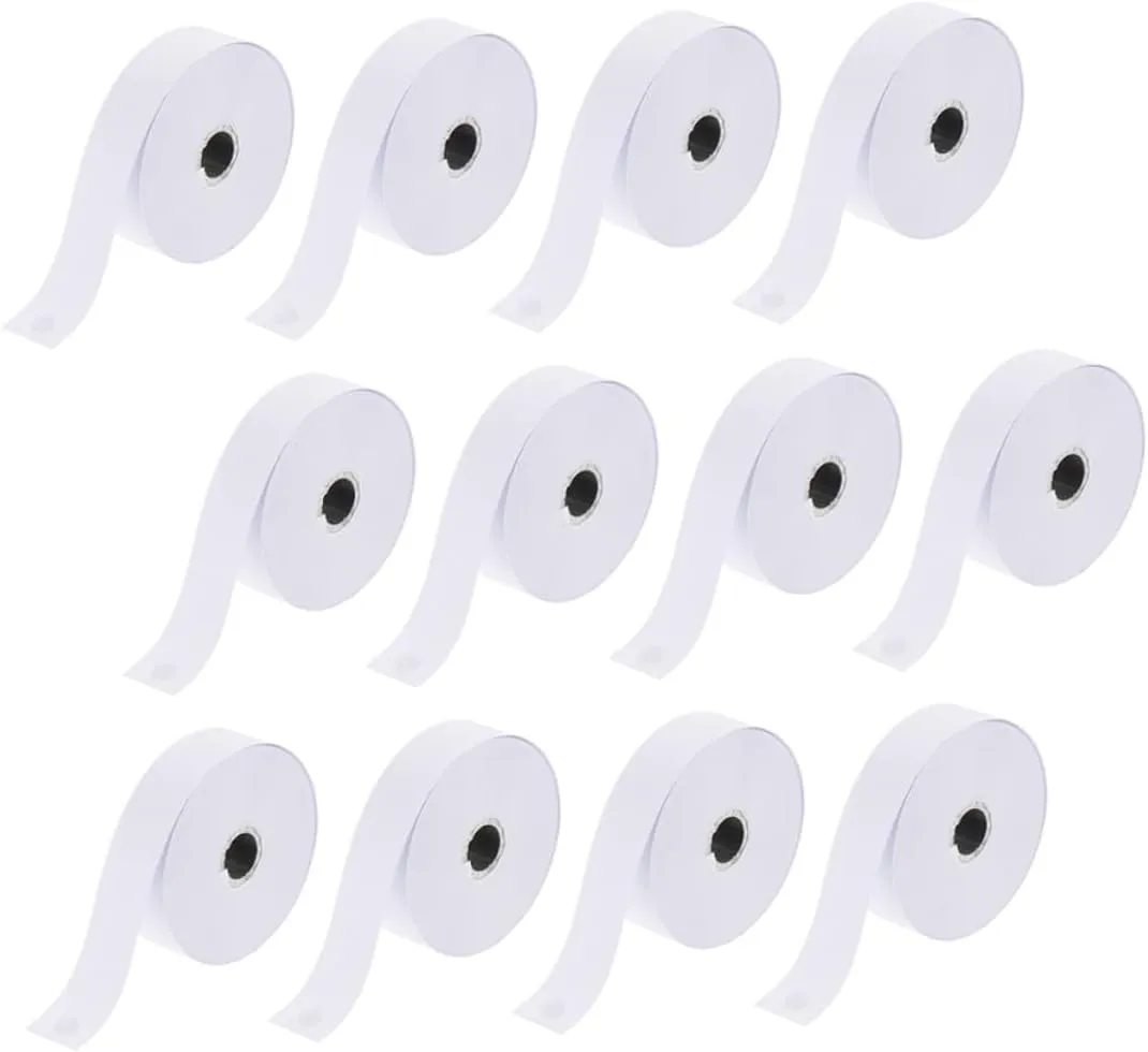 HEMOTON Physics Experiment Teaching Paper 12 Rolls Portable Electromagnetic Spark Timer Tape
