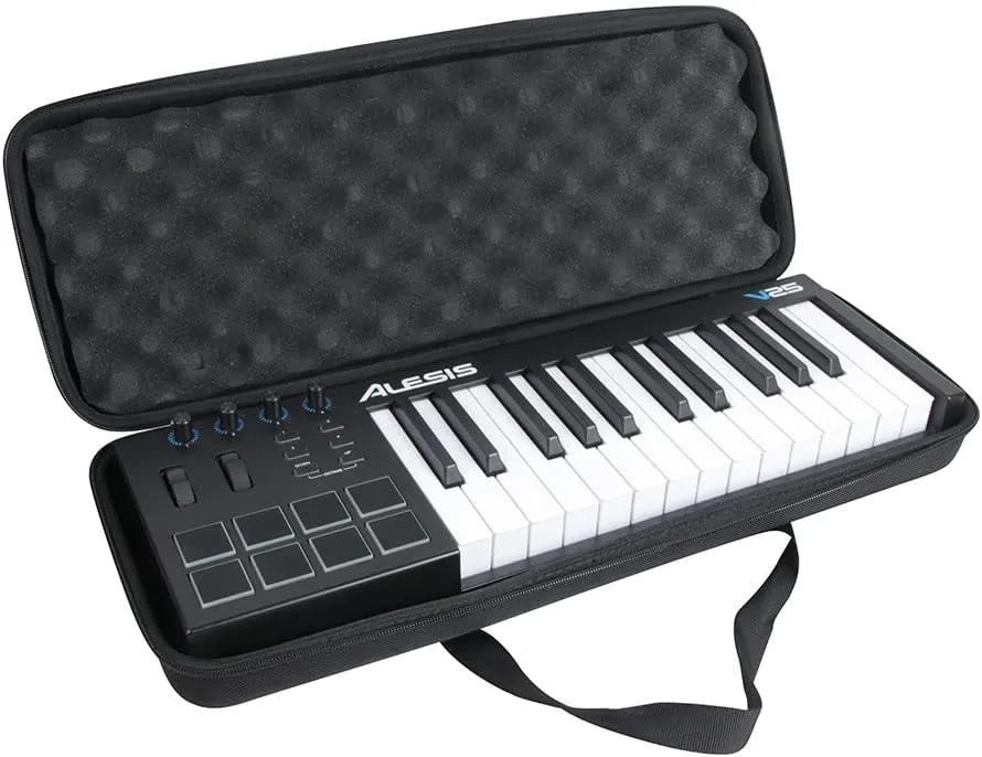 Hermitshell Hard Travel Case for Alesis V25-25-Key USB MIDI Keyboard Controller