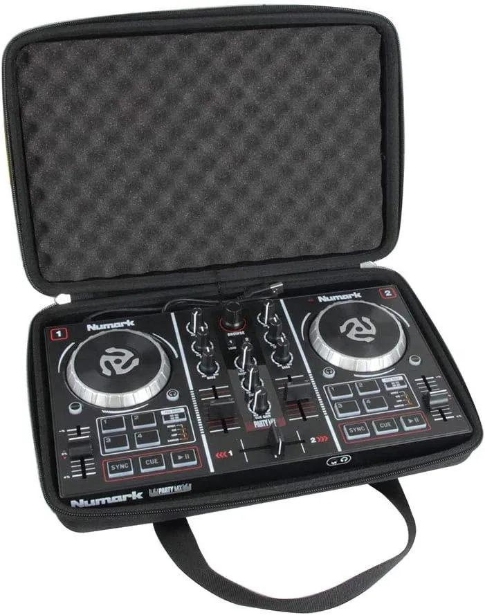 Hermitshell Hard Travel Case for Numark Party Mix II/Numark Party Mix Starter DJ Controller
