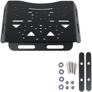 Himalayan 411 Motorcycle Rear Luggage Support Shelf Case Holder Trunk Frame Plate Bracket Compatible With 2017 2018 2019 2020 2021 2022 2023 Models