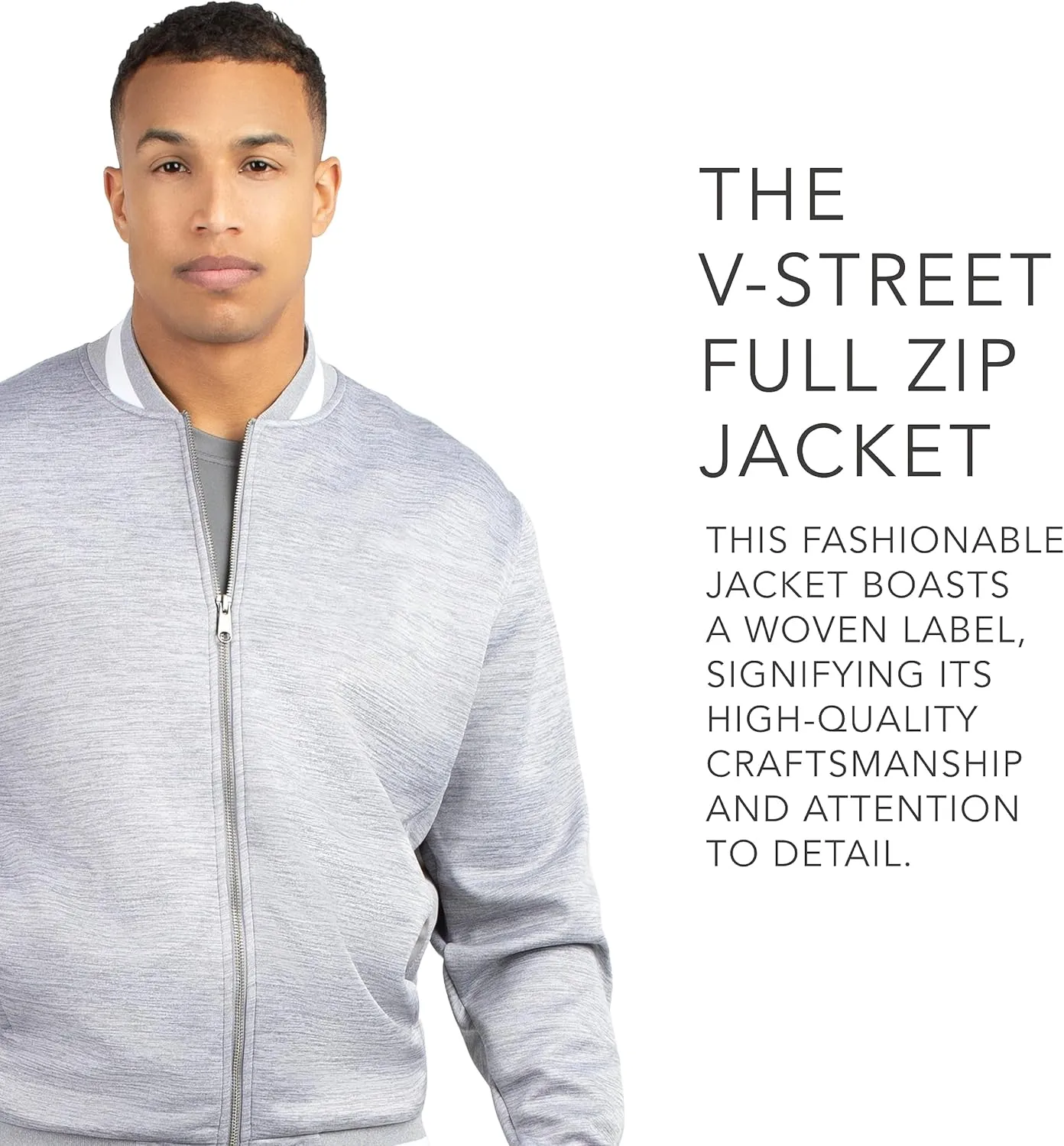 Holloway Men's V-Street Full Zip Jacket