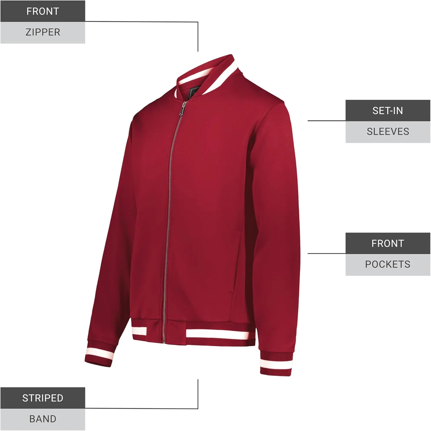 Holloway Men's V-Street Full Zip Jacket