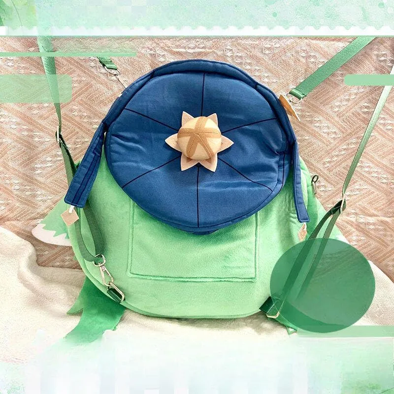 Honkai Star Rail Ita Bag Kawaii Cute Backpack Messenger Clear Shoulder Bags Pin Display Bag, Huohuo, Small