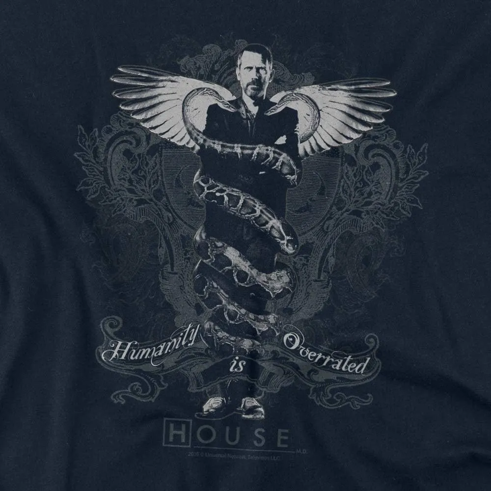 House Humanity is Overrated Women's T Shirt