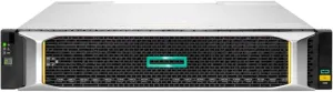 HPE MSA 2062 10GbE iSCSI SFF Storage - 24 x HDD Supported - 2 x HDD Installed - 3.84 TB Installed HDD Capacity - 24 x SSD Supported - 0 x SSD Installed - Clustering Supported - 2 x iSCSI Controller -