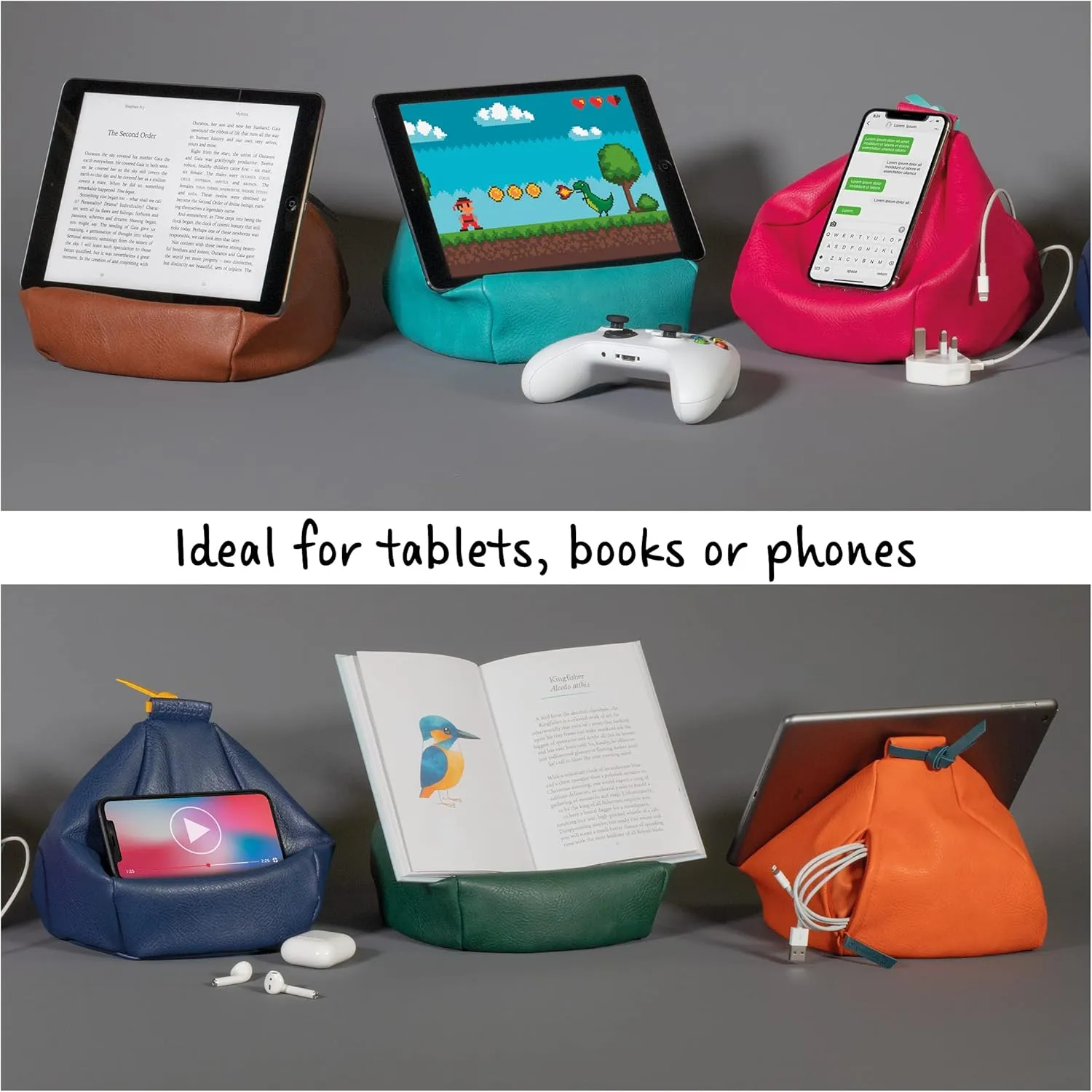 if Fi IF Bookaroo Bean Bag Reading Rest Navy,One Size