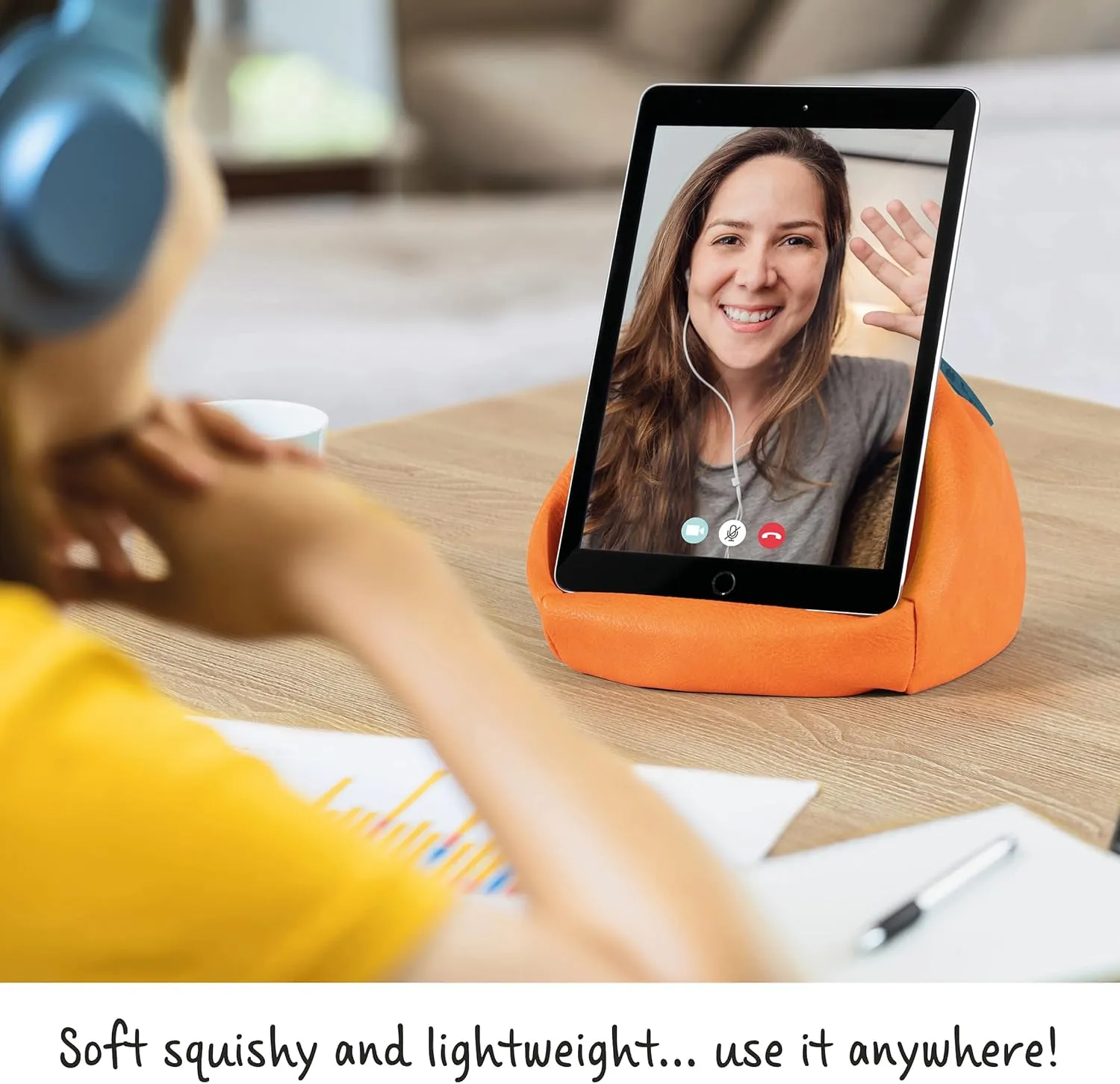 if Fi IF Bookaroo Bean Bag Reading Rest Navy,One Size