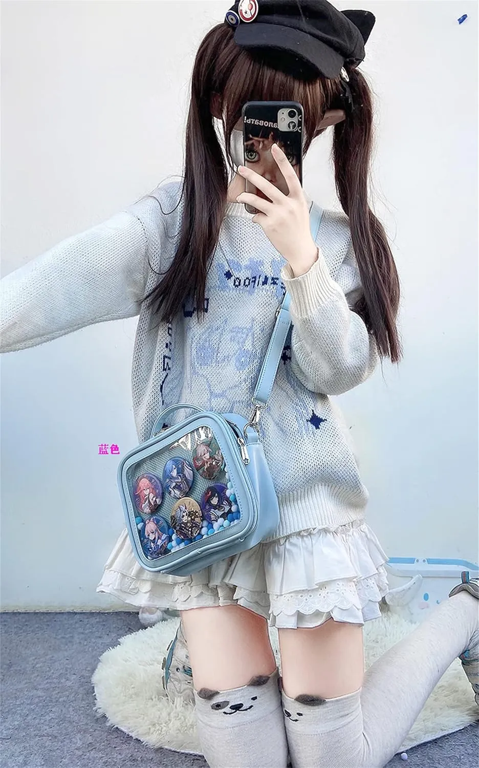 Ita Bag Crossbody Bag Messenger Shoulder Bags for Anime Display