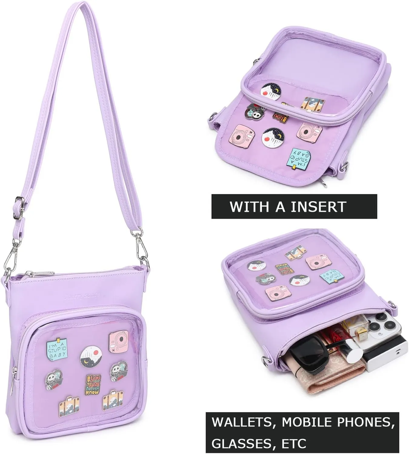 Ita Bag Crossbody Bag Mini Small Purse Shoulder Bags for Anime Display