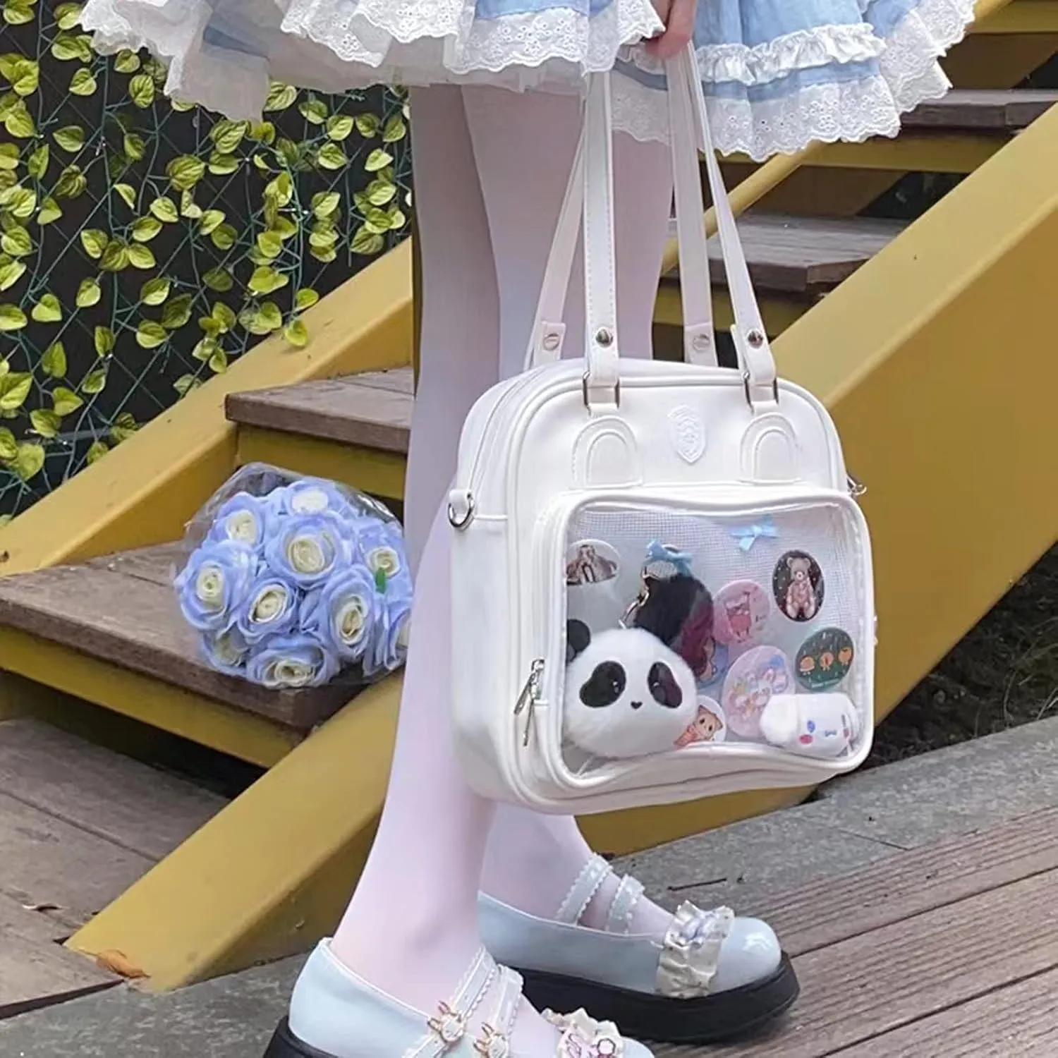 Ita Bag Multi-Purpose Backpack Crossbody Bag Messenger Shoulder Bags for Anime Display