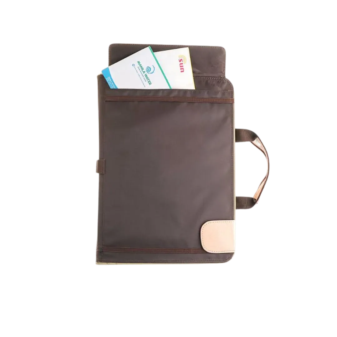 Jacinto and Lirio Alamat Vision Board Monthly Vegan Leather Desk Planner